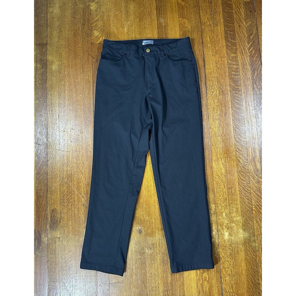 VRST Men's Size 33x32 Black Stretch Chino Pants